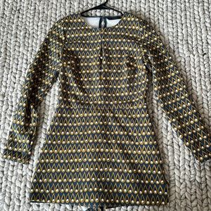 Zara retro print romper